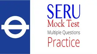 SERU Test Multiple Questions Practice (Must Watch for PCO Driver)
