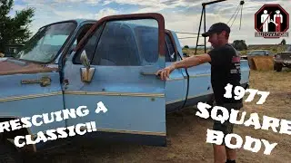 is this Square Body Worth Rescuing?!?  Deserted in the Desert!!