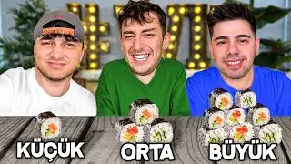 BÜYÜK , ORTA veya KÜÇÜK YEMEK YARIŞMASI  @GorilFaruk @emirorhanz