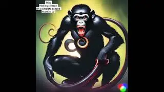 Symbiotic monkey 😳! #music #ai #aiart #aivideo