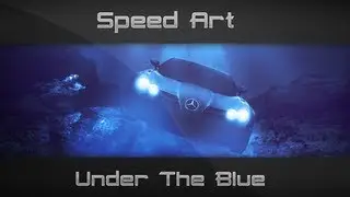 Speed Art | Under The Blue Speedart | HierarchyGFX