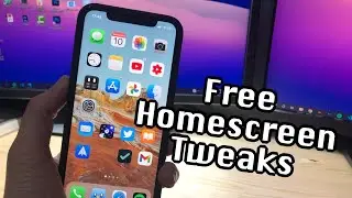 5 Free Cydia Tweaks For The Homescreen - iOS 14 / 14.x