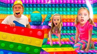 Правила поведения и веселые истории с Огромный POP IT ПопИт #2