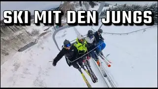 1 Tag Ski mit den Jungs | Nur fails 😂