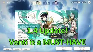 LOOK WHO MADE A RETURN!! | 1.4 UPDATE IS FINALLY HERE! | Genshin Impact
