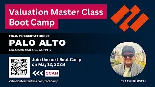 Valuation of Palo Alto - Valuation Master Class Professional