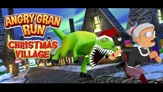 Играем в Игру : ANGRY GRAN RUN:)