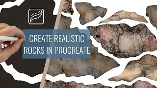 Mastering Rock Textures in Procreate: Create Rock Formations with Stone & Marble Brushes