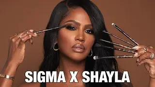 SIGMA X SHAYLA BRUSH SET REVEAL
