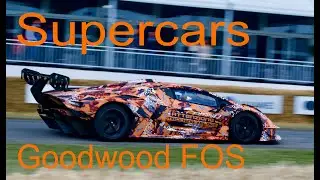 Supercars at Goodwood Festival of Speed 2021