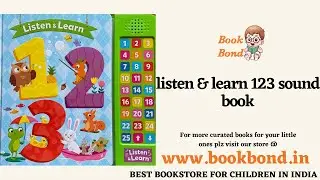 listen & learn 123 sound book
