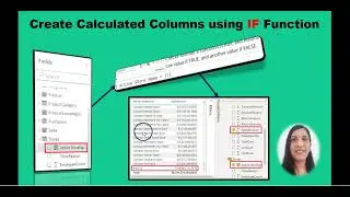DAX || Create Calculated Column using IF Function