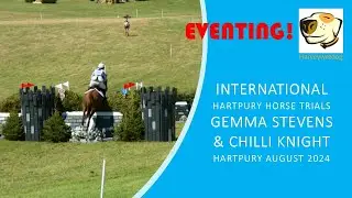 Harveywetdog favourites Chilli Knight & Gemma Stevens masterful display around the Hartpury CCI 4*S