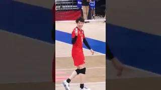 One of the reasons he is famous in Asia #yukiishikawa  #bepartofthegame vnl2024