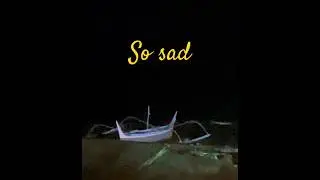 Bangka crashing against rocks in high wind . #filamcouple #philippines #bangka