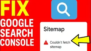 Google Search Console Sitemap Error FIX (Step-by-Step Tutorial)