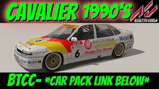 BTCC 1990 Touring Cars Assetto Corsa *Links In description*