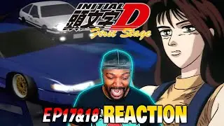 EPISODE 17 & 18 || Initial D First Stage Reaction || Takumi vs Mako