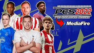 Efootball PES 2022 PPSSPP English Version Full Transfer Winter 2022 & Update Faces Best Camera PS5