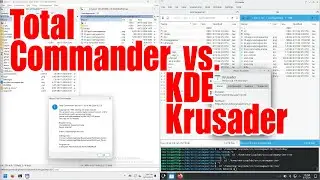 Total Commander vs. KDE Krusader tutorial - file managers for Windows Linux - August 2024 - 5244906f