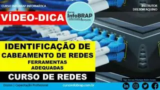 Vídeo Dica - Identificação de Cabeamento de Rede - Curso InfoBrap Informática