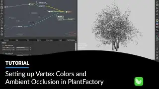 Setting up Vertex Colors and Ambient Occlusion in PlantFactory
