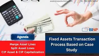 Fusion Fixed Assets Configuration |Merge  and Split Asset Lines |CIP Asset & CIP Capitalization