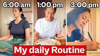 Full day of Cooking, Yoga and Working! | This Is What My Day Looks Like! #anitabokepalli