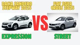 Dacia Sandero Stepway 25 VS Fiat EGEA Cross 25 Street 🚘 Karşılaştırma!