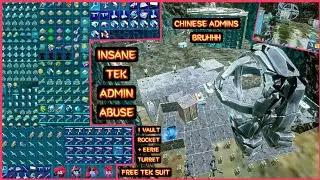 Ark Mobile - Wiping Chinese Admin Abusers Full Tek Water Cave Insane Tek Loot 6 Tek Gen,Tek Armor