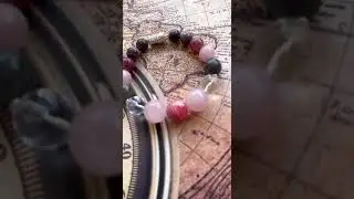 Лабрадорит, родохрозит, агат, прозрачный кварц