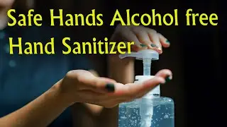 safe hands alcohol free hand sanitizer