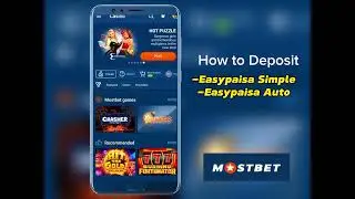 How to deposit in Mostbet from Easypaisa