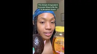 4 Ingredient Avocado Breakfast Snack #shorts