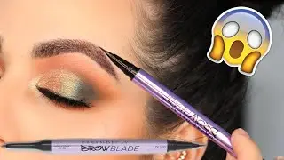 NEW! URBAN DECAY BROW BLADE INK STAIN AND WATERPROOF PENCIL! | PATTY