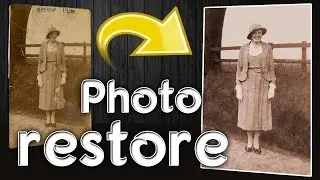 How to restore an old photograph