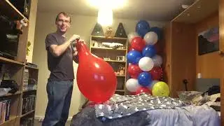 Tuftex 17 inch Red balloon blow to pop btp b2p tt17