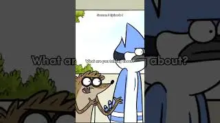 Regular Show - Benson get schooled by Mordecai & Rigby #regularshow #cartoon #youtube#shorts