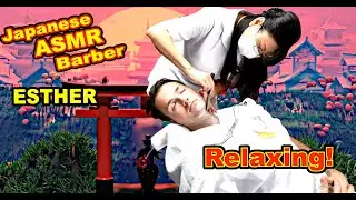 ✂️ASMR 💈BARBER 💇‍♀️ ESTHER [4K] - Single Camera