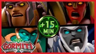 GORMITI | Los 4 REINOS 🔥⛰❄️🌪 +15min