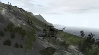 Топовая переброска отряда на миссию. ARMA2-ACE FABIS.