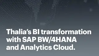 Smart decisions: Thalia’s BI transformation with SAP BW/4HANA and Analytics Cloud.