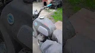 Мотоцикл немножко устал