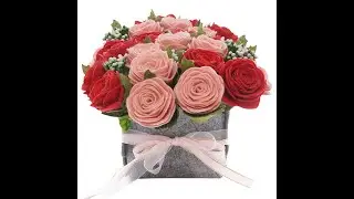 Felt Rose Pot Kit