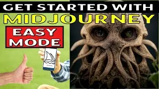 How to use Midjourney (even with a phone) - EXPLAINED
