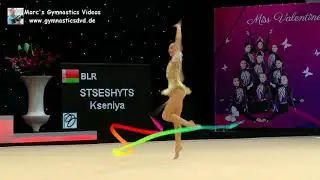 Kseniya Stseshyts (BLR) - FIG-Junior 06 - Miss Valentine Cup Tartu 2019