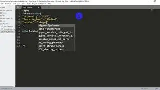 array in php