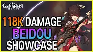 118k Damage Beidou build and mechanics explained - Genshin Impact