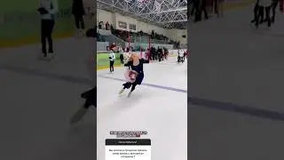 Анна Семенович на льду