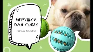 Игрушки для собак . Дрессировка собак . Игрушки ЮГИ YUGI